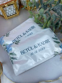 Resim Kişiye Özel Baskılı Islak Mendil 20 Adet 