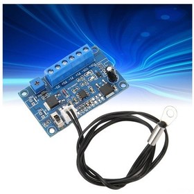 Resim Yuntech01 12v/24v Pwm Fan Hız Kontrol Cihazı, Otomatik Durma Özelliği, Sıcaklık Ayarlanabilir Ve Sabit Mod, 50cm Kablolu 