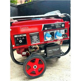 Resim İyisi Yok 3.5 Kw Marşlı ve Ipli Benzinli Jeneratör Tekerlekli Sınıfının En Iyisi 