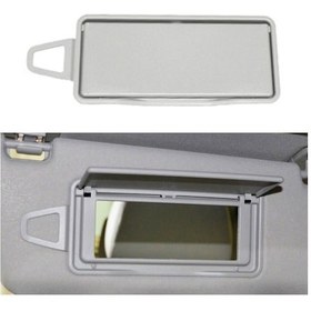 Resim Mercedes Benz W212 / W218 Sol Sürüş Araba Sun Visor Makyaj Aynası Gri Beyaz , Boyut:sağ Taraf 1 Adet 