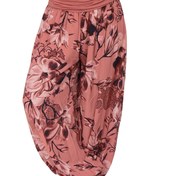 Resim Boho Floral Print Ruched Harem Pants, Casual Bohemian Pants For Spring & Summer, Women's Clothing 