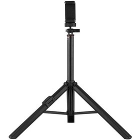 Resim Reedark Bluetoothlu Seyyar Tripod Ve Selfie Çubuğu - 133cm Uzun, 360 Dönebilir, Akıllı Telefon Ve Kamera İçin 