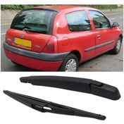 Resim Lasonstiges 12"araba Arka Silecek Lastikleri Arka Cam Silecek Kolu Renault Clio Mk2 1998-2005 Rs Kampüs Ön Cam Arka Cam 