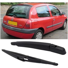 Resim Lasonstiges 12"araba Arka Silecek Lastikleri Arka Cam Silecek Kolu Renault Clio Mk2 1998-2005 Rs Kampüs Ön Cam Arka Cam 