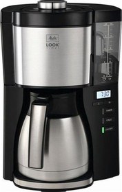 Resim Melitta Look V Therm Tımer (Termoslu & Zaman Ayarlı) Filtre Kahve Makinesi Siyah 