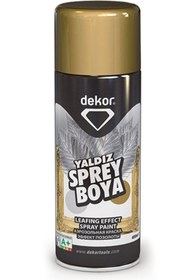 Resim Dekor Akrilik Efektli Sprey Boya Altın Yaldız 400 ml 