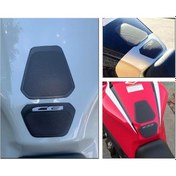 Resim Pazly Universal Motosiklet Yakıt Deposu Koruma Stickerı - Honda Cb650r Uyumlu, Yüksek Kalite Kauçuk Malzeme, Siyah Renk 