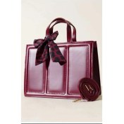 Resim Fularlı Model Lüks El ve Omuz Kadın Çanta 