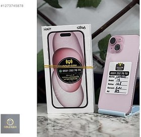 Resim Apple iPhone 15 İkinci El TR | 128 GB | Pembe 