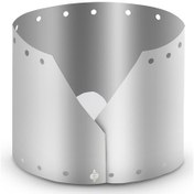 Resim Moveevo Titanium Camping Çerezlik Panzur 19cm Yükseklik - Ultra Hafif Yakıt Tasarrufu, Outdoor Pişirme Verimliliği Artırıcı Çok Renkli 