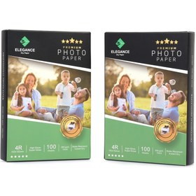Resim Fujifilm Elegance 4r 10x15 Cm Glossy 260gsm 200adet Fotoğraf Kağıdı 2 Li 