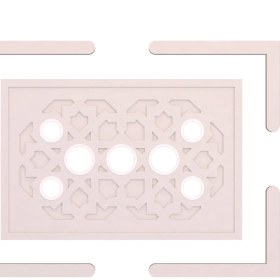 Resim Motifpiyer Tavan Spot Göbek KENARLI-KARE-14-90X60 L-Dis Citali 