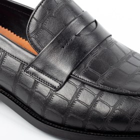 Resim Zerbay Cradle Kösele Taban Desenli Deri Erkek Klasik Ayakkabı Monkstrap Loafer 