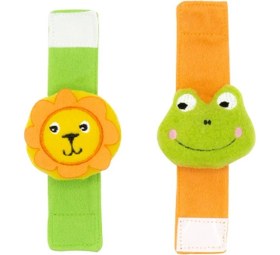 Resim Babyjem Sevimli Arkadaşlarım Çorap Ve Bileklik Aslan & Kurbağa 