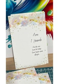 Resim Doğum Günü Anahtarlık Kartı 9,5x15 Cm 49 Adet 