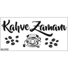 Resim Mutfak Temalı Desenler Stencil Şablon 20X40 Mu-055 