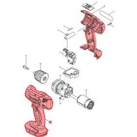 Resim Makita DDF343 Gövde Kodu 187722-0 