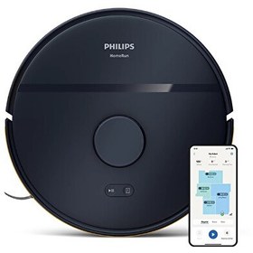 Resim Philips HomeRun 2000 Serisi Aqua Siyah Akıllı Robot Süpürge XU2000/10 