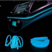 Resim Le Moins Cher Hyundai Trajet Ice Blue 2 Metre Neon Ip Torpido Fitili Oto Şerit Led 