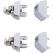 Resim Audi A6 C6 2005 - 2008 Güneslik Klipsi Gri 2 Adet 422333326 