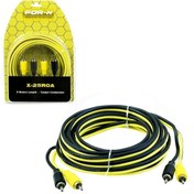 Resim For-X X-25rca Oto Anfi Kablosu 2rca 2rca Kablo 5 Metre 