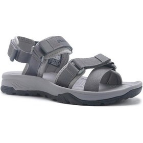 Resim Lumberjack Muna 5fx Gri Çırtlı Aantomik Casual Spor Sandalet Gri 