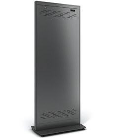 Resim Cletech C01 55” Totem Kabini + Samsung QM55C 55” Signage Monitör 