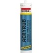 Resim Soudal Acryrub Silikonize Mastik 310 ml Antrasit 
