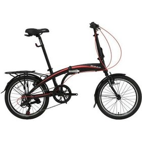 Resim Bisan Fx 3500 Katlanabilir Bisiklet Siyah-Sarı 