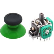 Resim POPKONSOL Xbox One Analog Motor Topuz Seti 1+1 One - One S/x - Series S/x Uyumlu Siyah Yeşil 