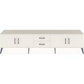Resim Arges Tv Ünitesi 2 Raflı 2 Çekmeceli 4 Kapaklı 220x30x51 Aytaşı-aytaşı Aytası/aytası - Aytası 