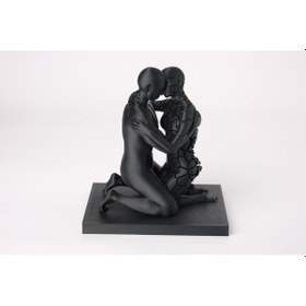 Resim İlişkide Çözünmüş Duygusal Heykel Dekoratif Biblo 