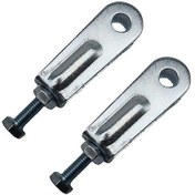 Resim Yamaha Banshee Warrior Raptor 350 Huiliang İle Uyumlu 2 Adet Zincir Gergisi Motosiklet Zincir Şaft Ayarlayıcı Parçaları 