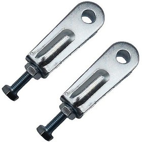 Resim Yamaha Banshee Warrior Raptor 350 Huiliang İle Uyumlu 2 Adet Zincir Gergisi Motosiklet Zincir Şaft Ayarlayıcı Parçaları 