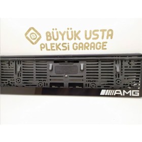 Resim Mercedes Amg Yazılı Pleksi Plakalık Takımı (2 Adet) 548331911 