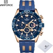 Resim Hanyang Rgbebe Navıforce Lüks Saatler Erkekler Için Moda Silikon Kayış Askeri Su Geçirmez Spor Kronograf Kuvars Kol Saati Saat Tarih ile (Yurt Dışından) 