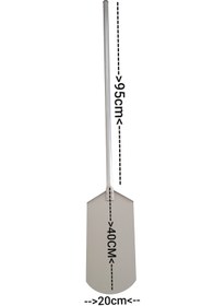 Resim Gemi ticaret Alüminyum Pide lahmacun küreği 