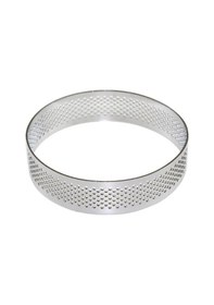 Resim Parfe Kalıbı Delikli Yuvarlak 10x2.5 Cm Metal 
