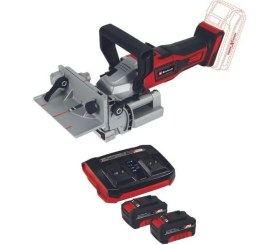 Resim Einhell Te-Bj 18 Li 2X4.0AH Twicharger Akülü Yassı Dubel Frezesi 
