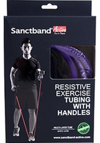 Resim Sanctband Active Pilates Bantı Violet Mor 