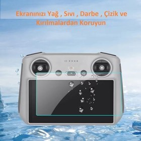 Resim RC / RC2 Kumanda Cam Ekran Koruyucu (DJI Mini 5/4 / 3 Pro, Pro, Mavic 3, Mavic 3 Pro, Air 2S, Air 3, Neo Uyumlu) 