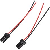 Resim Sulhul T10 W5W Oto Ampul Soketi Lamba Tutucu Konnektör Uzantısı x 2 (Yurt Dışından) 