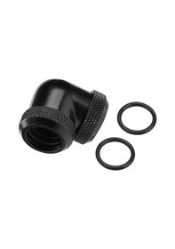 Resim Yaozixa Pc Su Soğutma 90 Dirsek Bağlantısı - Bakır Kaplama, Silikon Mermer, Petg Boru 16mm - Leakage Engelleme, Dayanıklı 