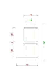 Resim Rafkestir Artı Duvar Raf Set Krem ( Mat ) 