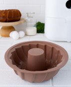 Resim Silicolife Onikiden Airfryer Yanmaz Kek Kalıbı 22 Cm, Hava Fritözleriyle Uyumlu - Sl14 