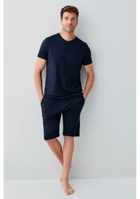 Resim Arnetta Erkek Lacivert Pijama Takımı Ar3691-s-v1 Lacivert 