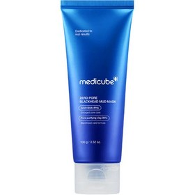 Resim Medicube - Zero Pore Blackhead Mud Mask (Siyah Nokta ve Pürüz Karşıtı Arındırıcı Asitli Kil Maskesi) 100gr 