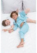 Resim For You Kids 4 Lü Beyaz Biyeli Yelkenli Desen Pijama Takımı Diğer
