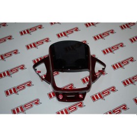 Resim Ybr 125 Kırmızı Ön Far Siperlik (490471436) 