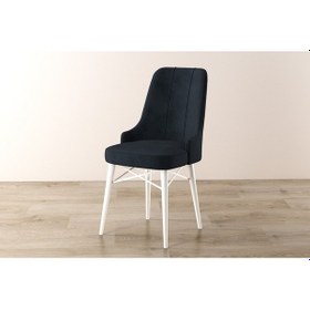 Resim Jusie Beyaz 80x132 Açılabilir Sunta Masa Yemek Odası Takımı, Mutfak Takımı 4 Adet Sandalye, 1 Bench Antrasit 